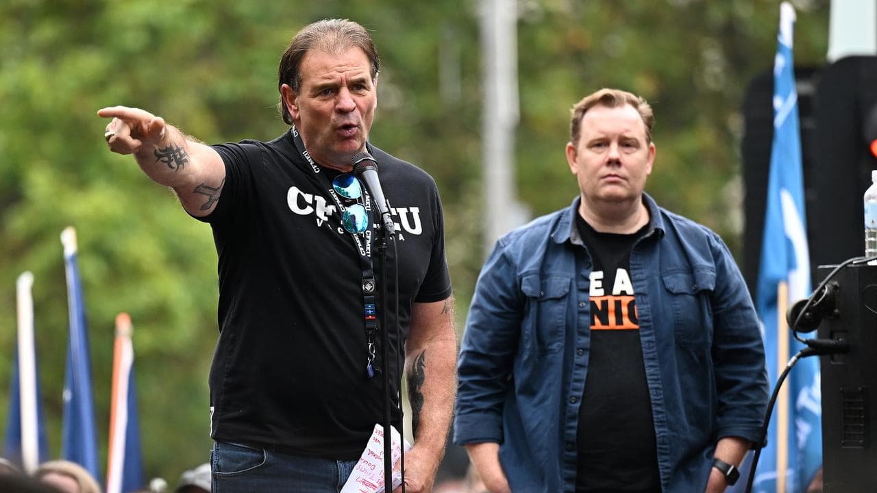 CFMEU Victorian secretary John Setka