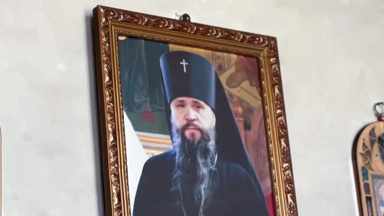 A portrait of Orthodox priest Nikolai Kotelnikov