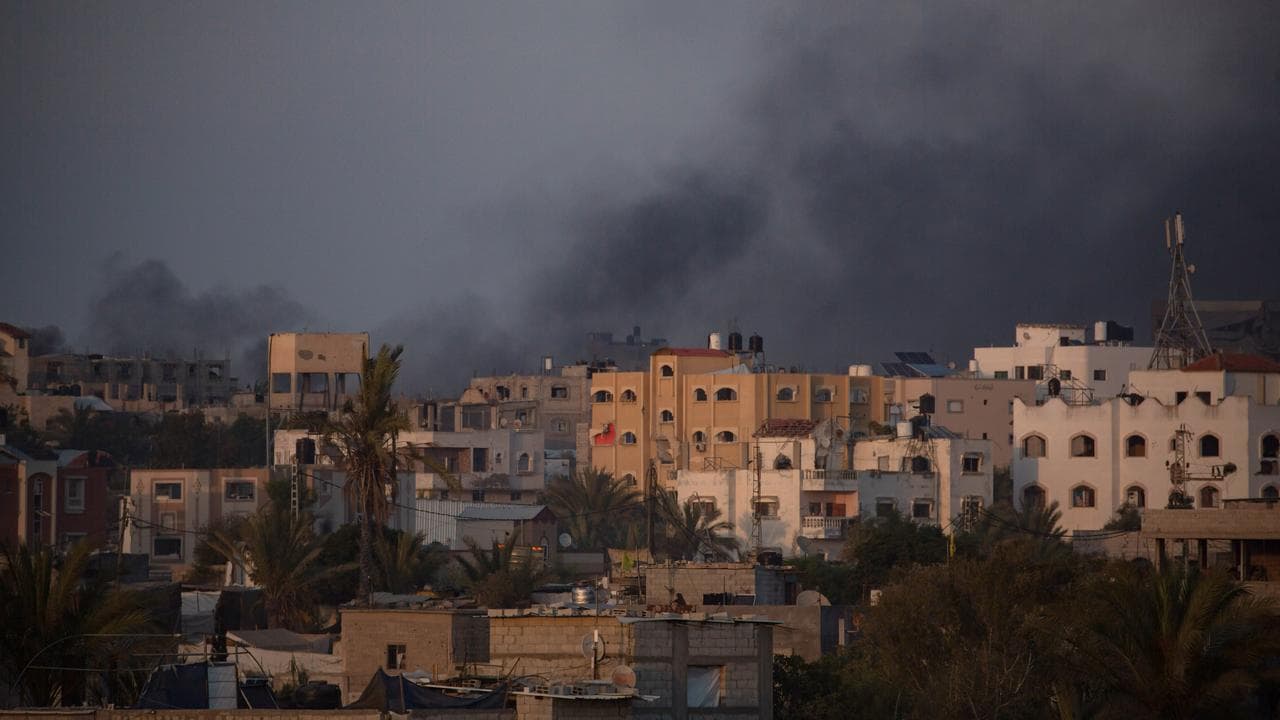 Israel air strike on Rafah