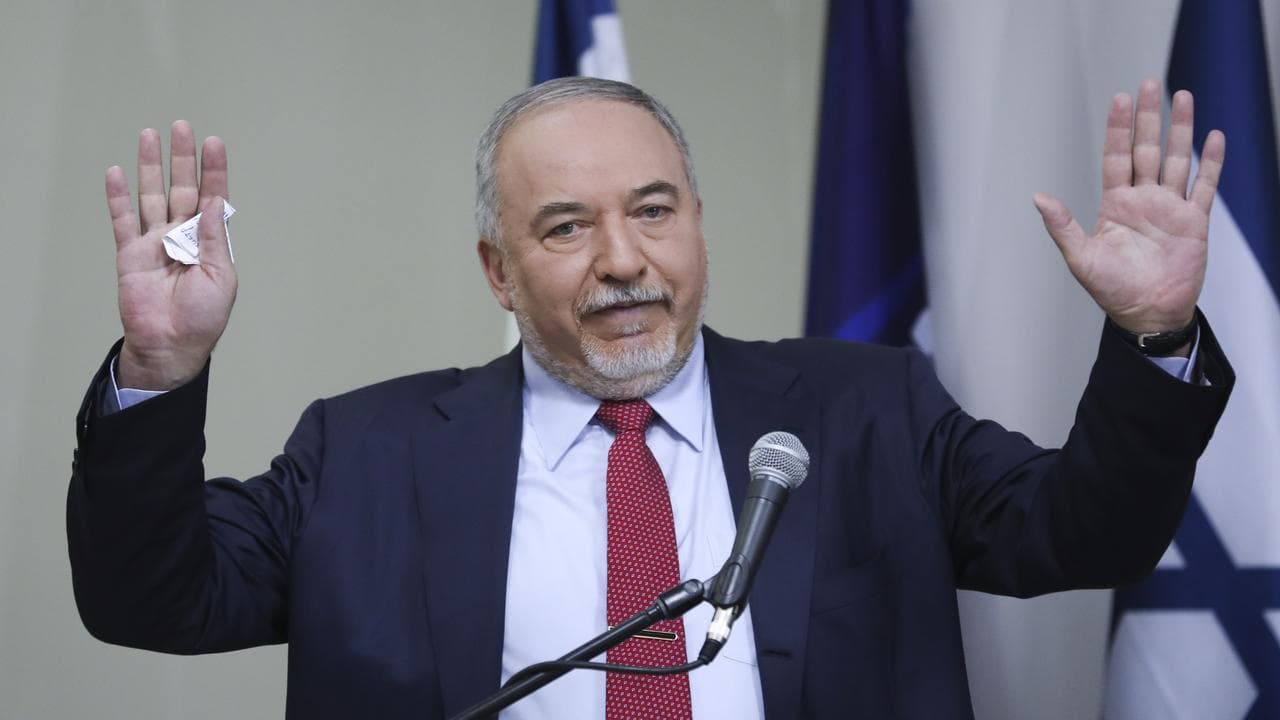 Israeli opposition MP Avigdor Lieberman