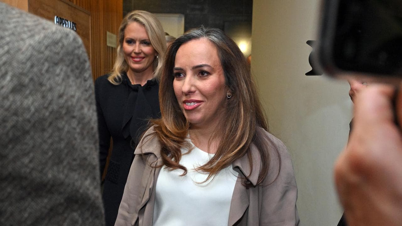 Stella Assange and Jennifer Robinson