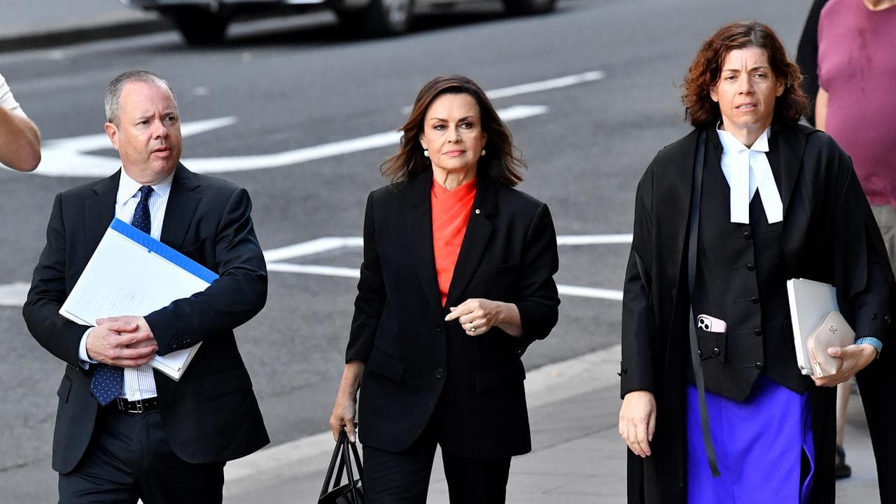 Lisa Wilkinson and lawyers (file image)