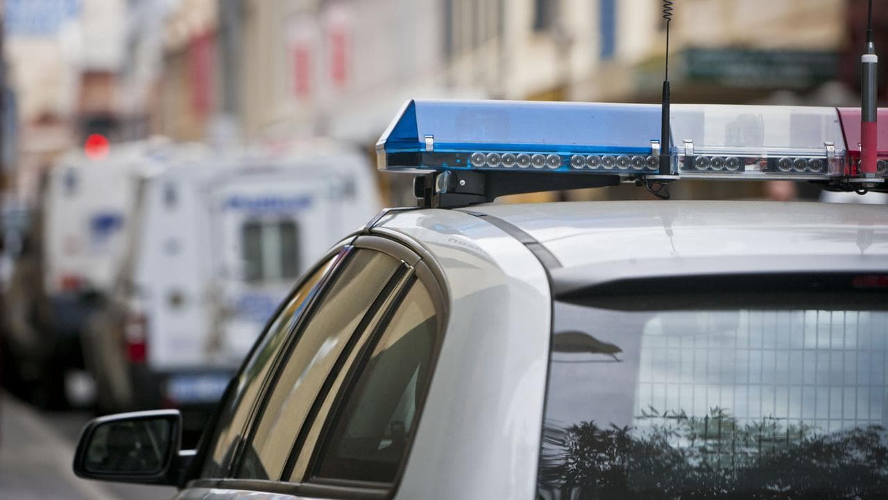 Police cars on Hay Street