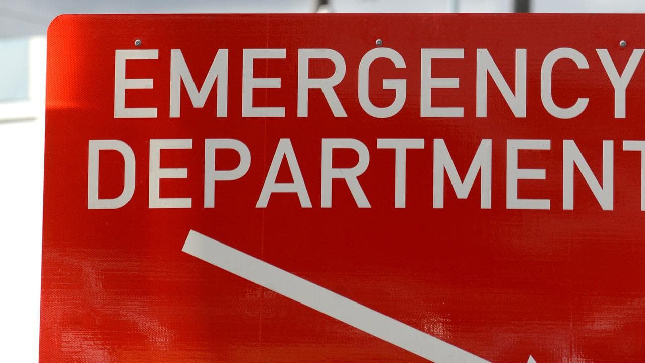 An Emergency Department sign at Rockhampton
