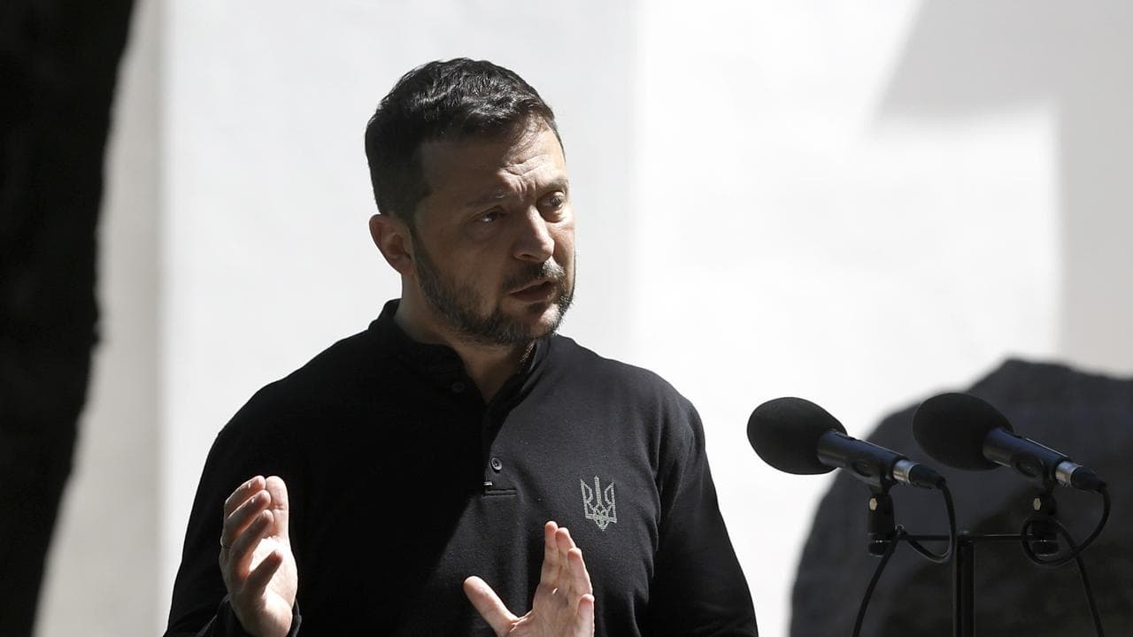 Ukrainian President Volodymyr Zelenskiy