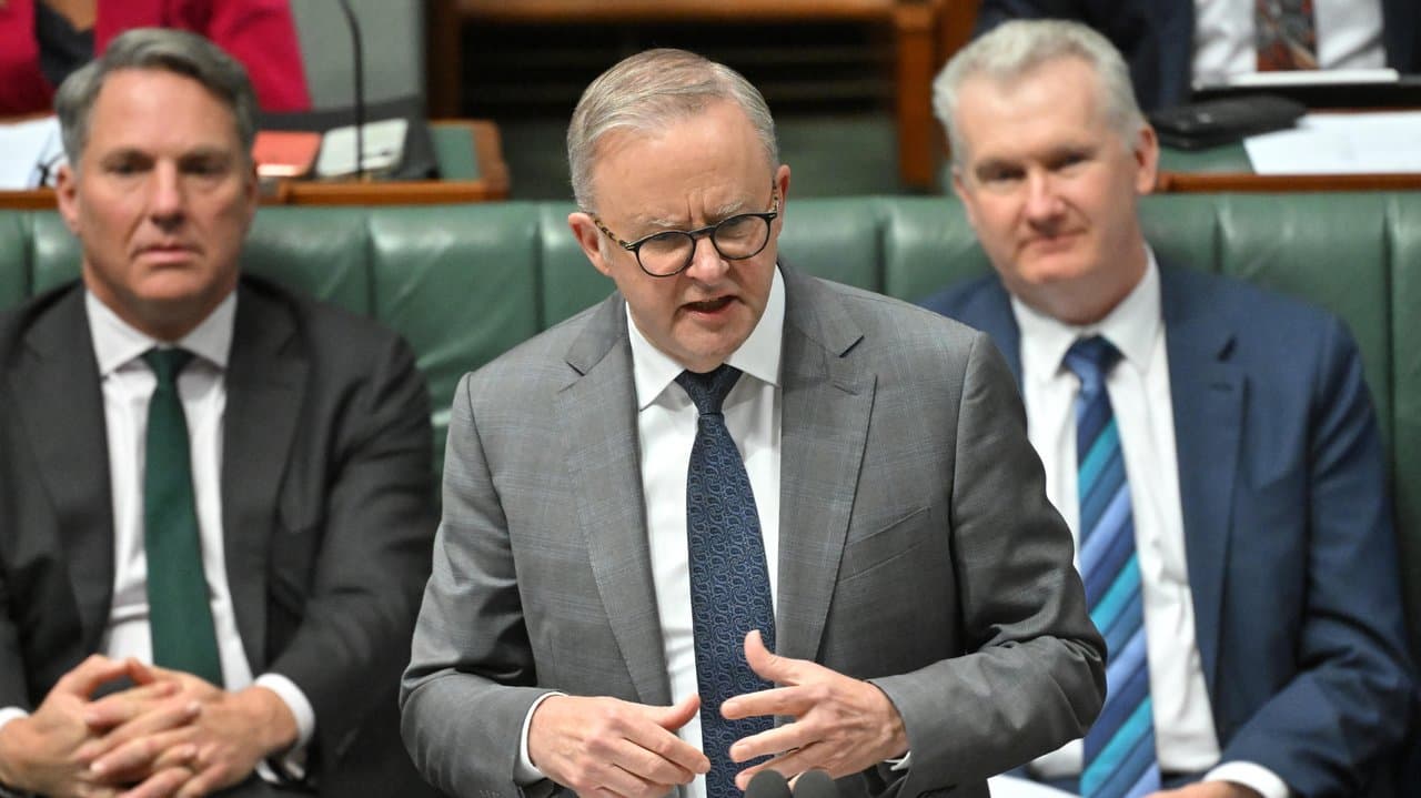 Prime Minister Anthony Albanese during Question Time