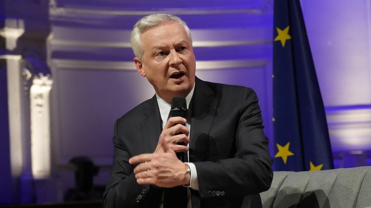 A file photo of Bruno Le Maire