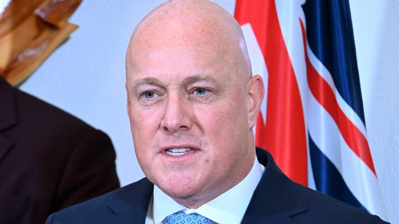 New Zealand Prime Minister Chris Luxon