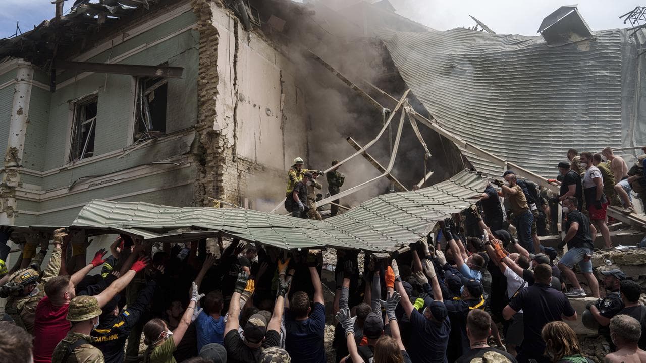 Emergency services at the Okhmatdyt children’s hospital