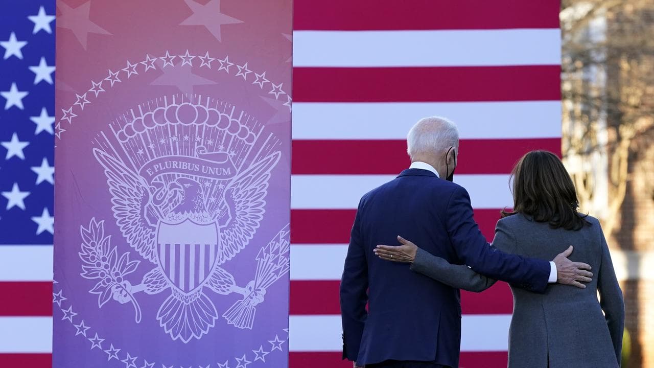 Joe Biden and Kamala Harris