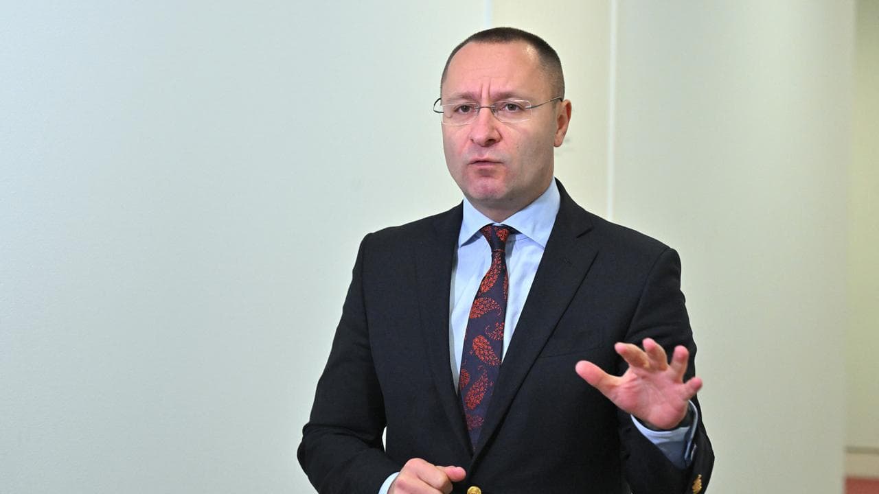Ukraine ambassador to Australia Yasyl Myroshnychenko