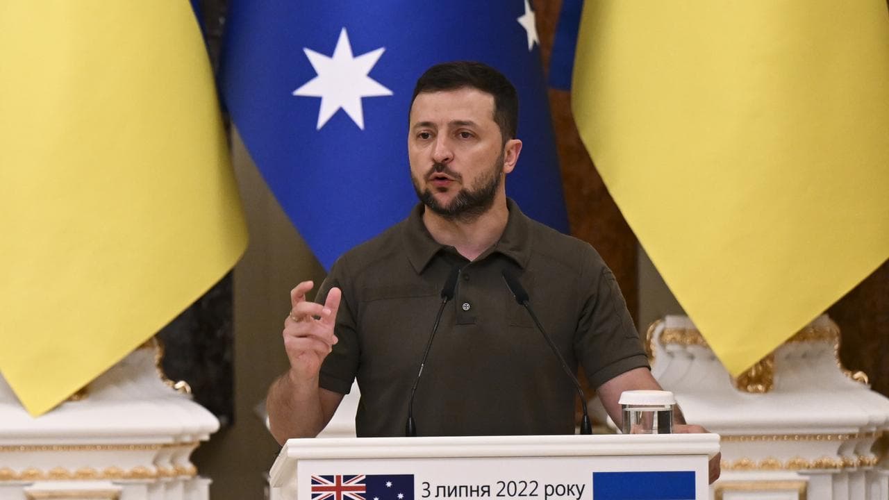 Ukrainian President Volodymyr Zelenskiy