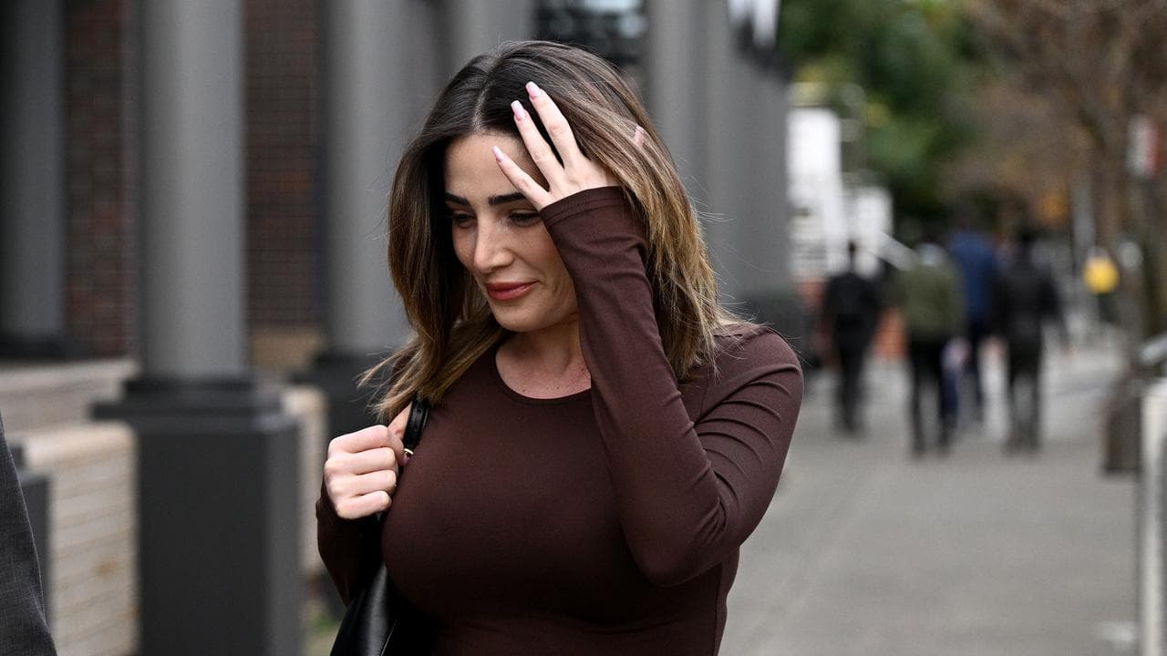 Ashlyn Nassif leaves Burwood Local Court