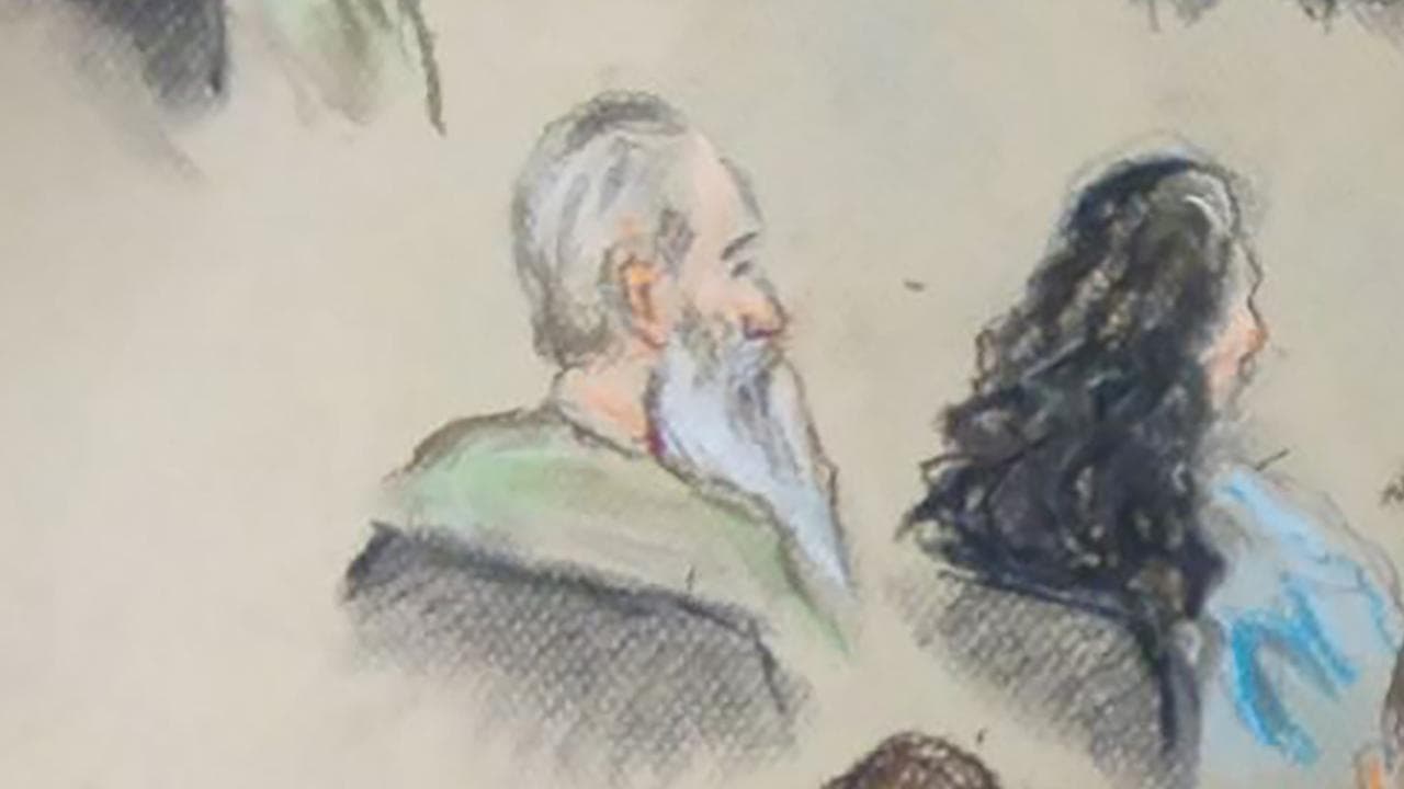 Group leader Brendan Stevens with long beard