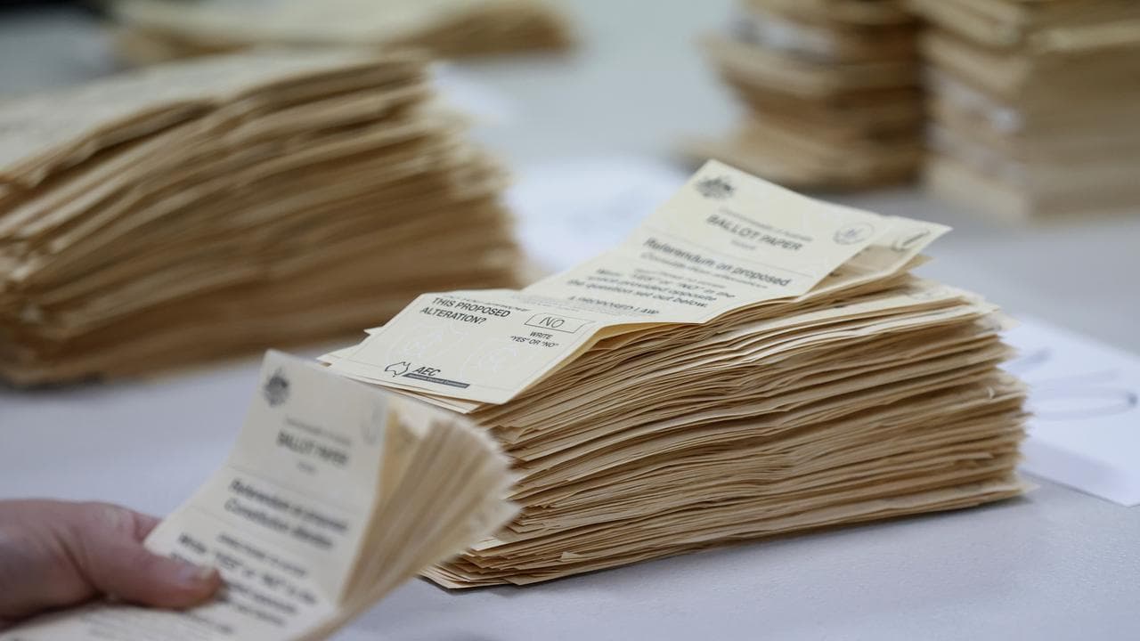 Referendum voting slips