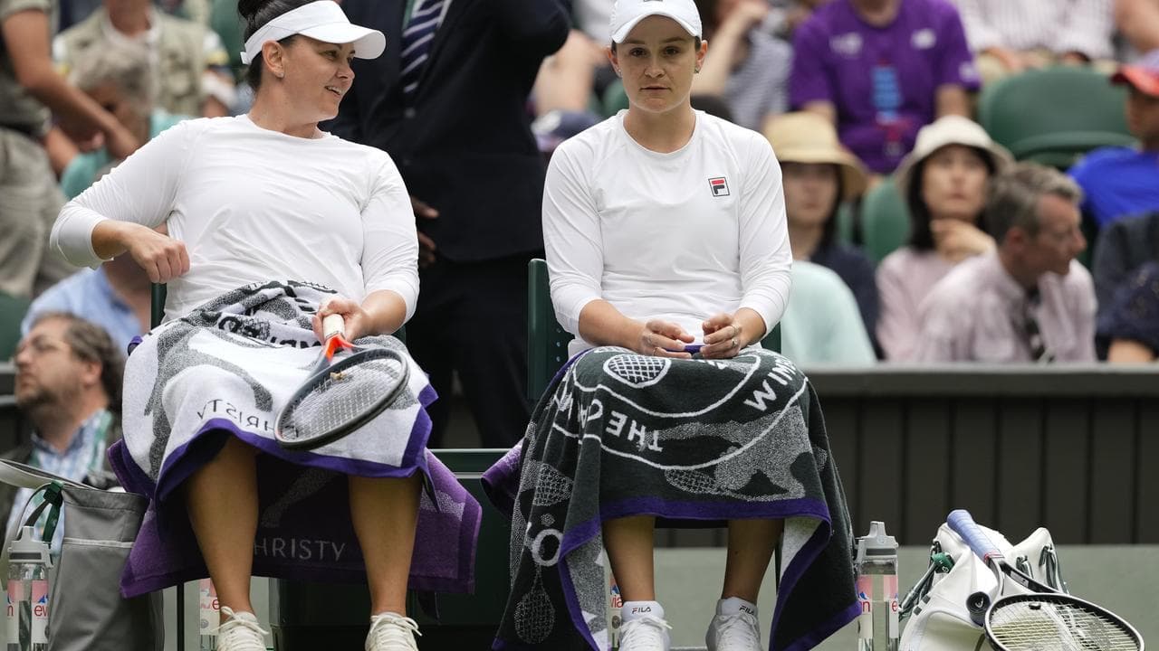 Ash Barty and Casey Dallacqua