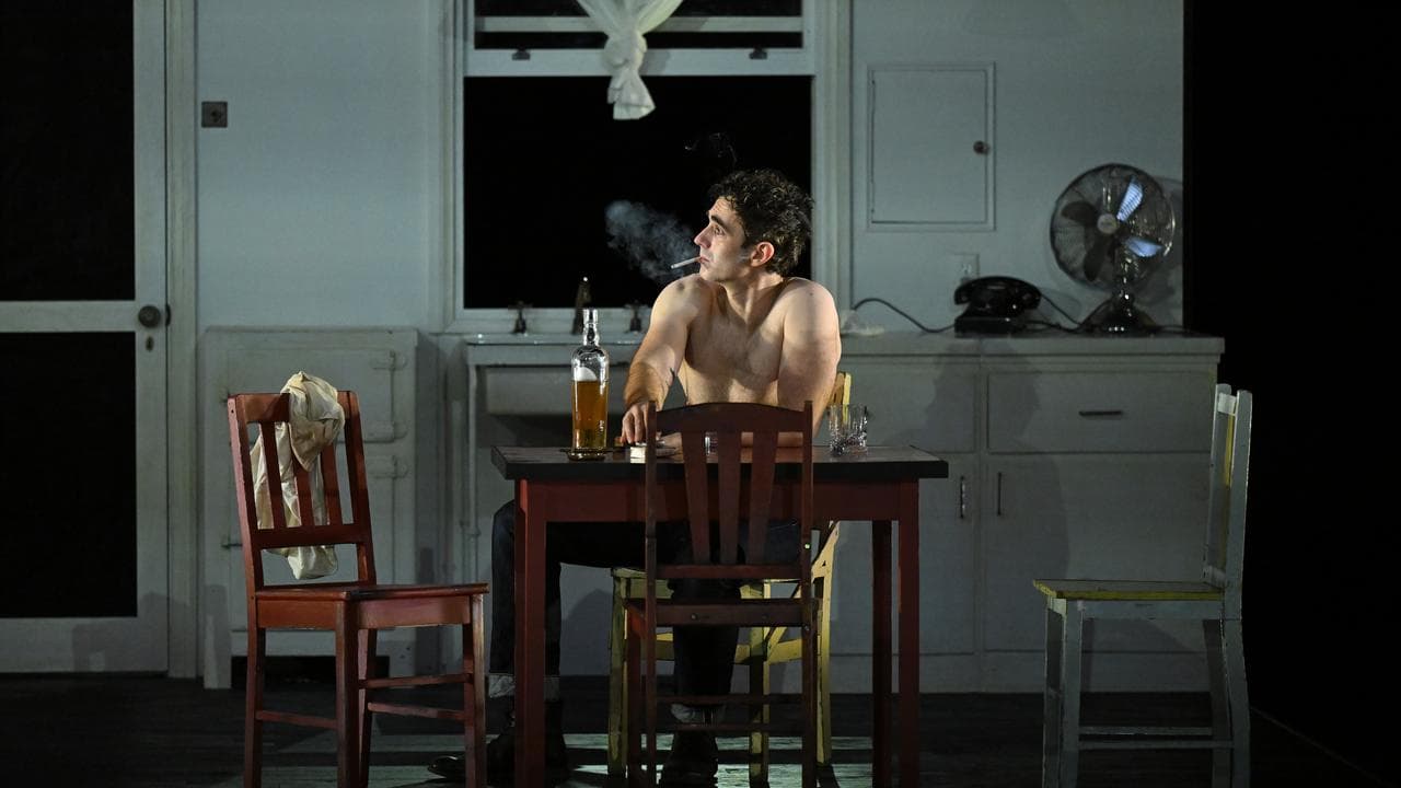 Mark Leonard plays the loud and rough Stanley