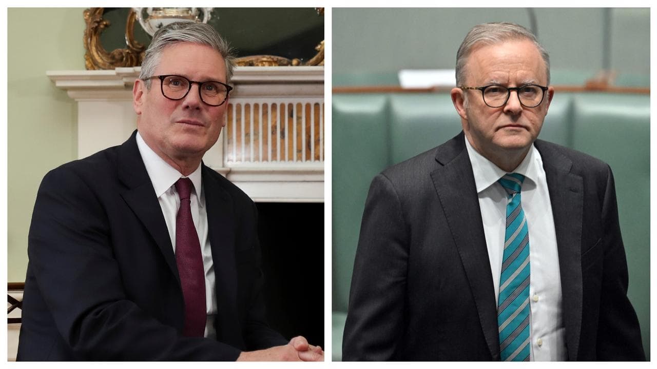 Prime Minister Keir Starmer and Prime Minister Anthony Albanese.