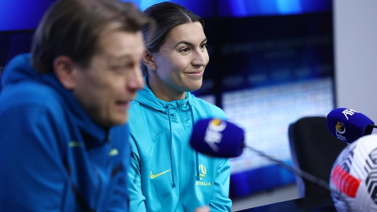 Tony Gustavsson and Steph Catley.