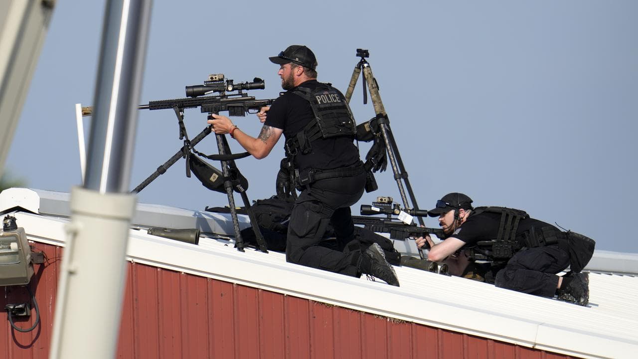 Police snipers