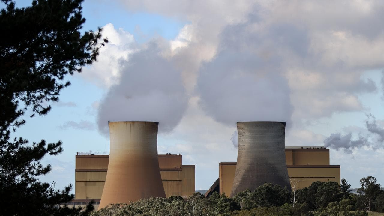 the Yallourn Power Station in Yallourn,