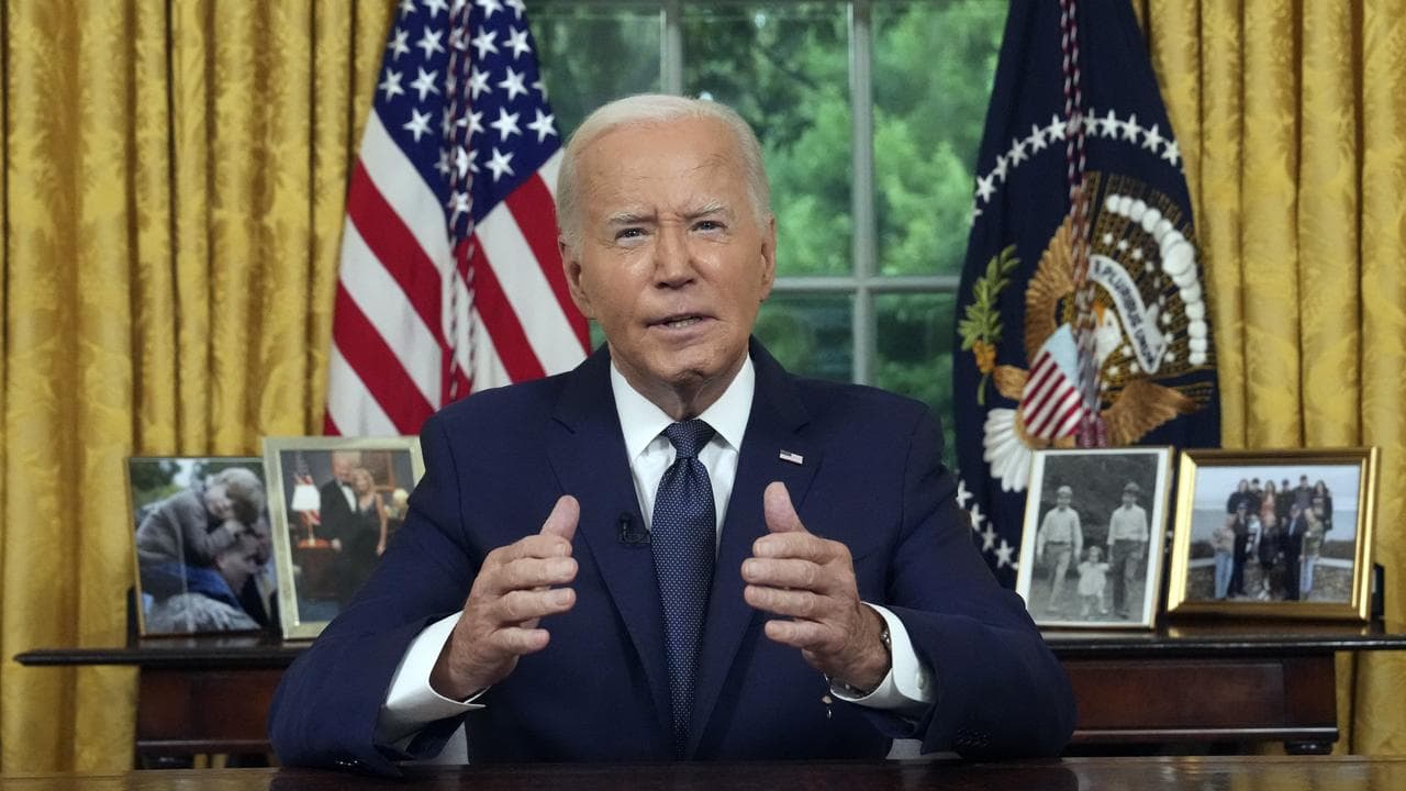 US President Joe Biden