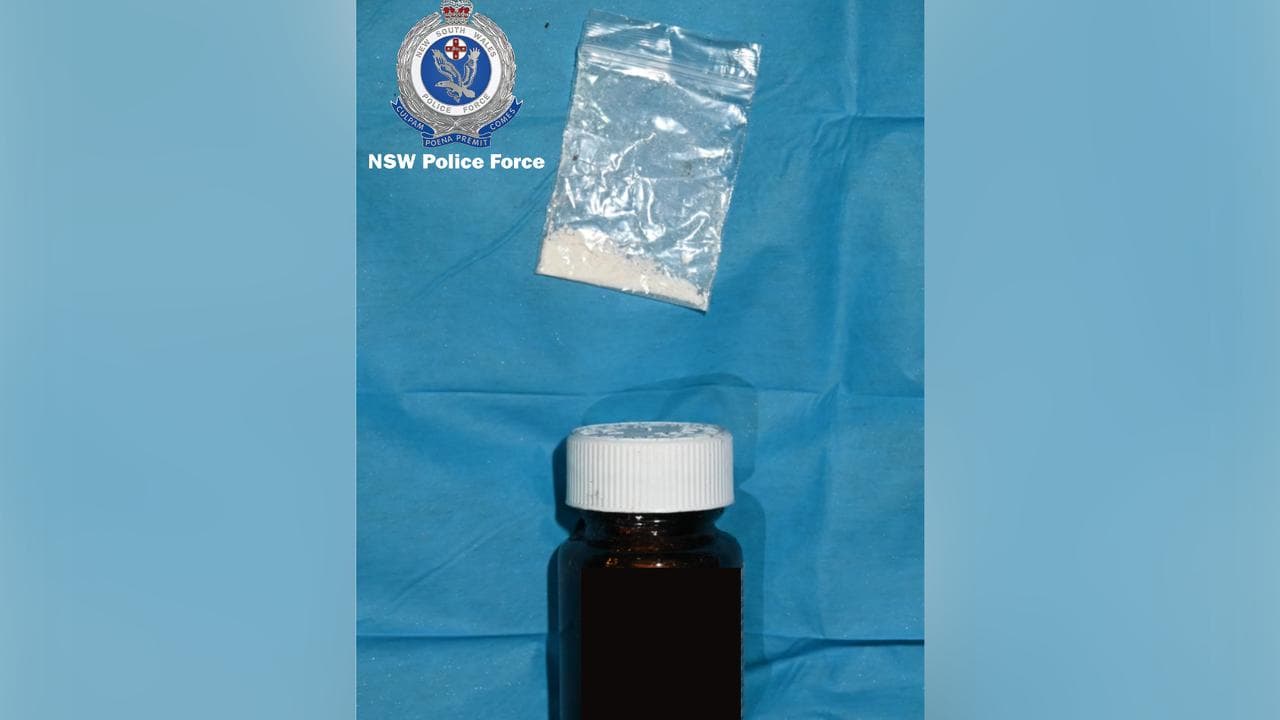 Drugs found in the bin of a home used in the crime