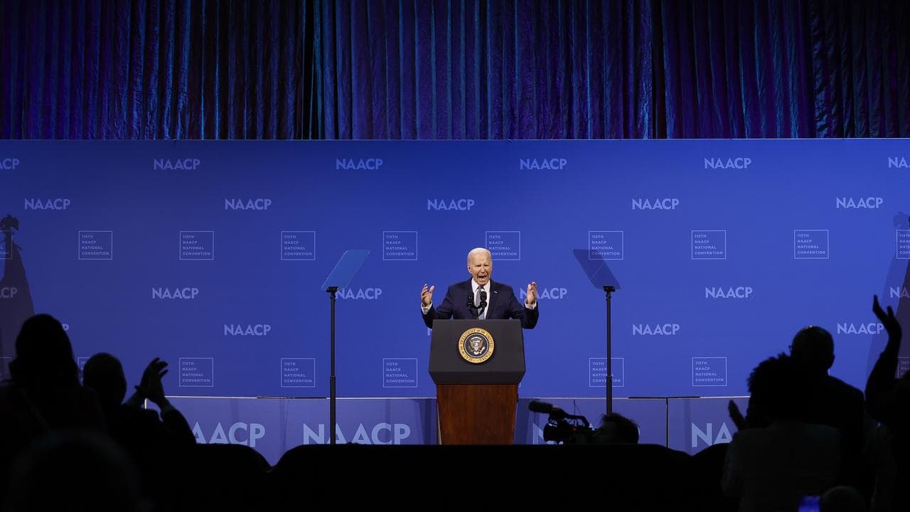 Joe Biden at the NAACP National Convention