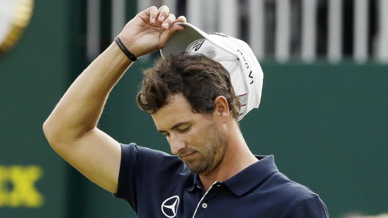 Meltdown for Adam Scott