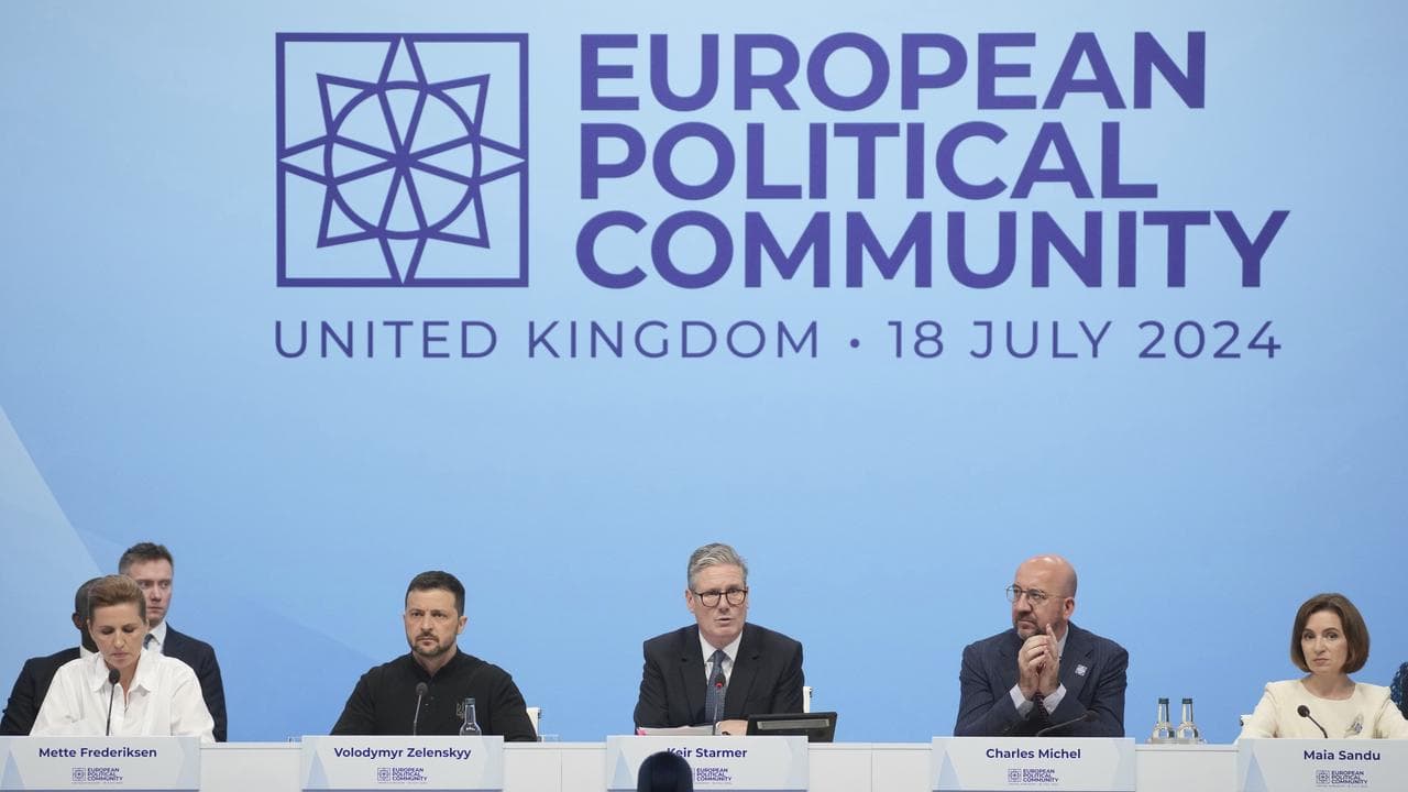 The European Political Community meeting at Blenheim Palace