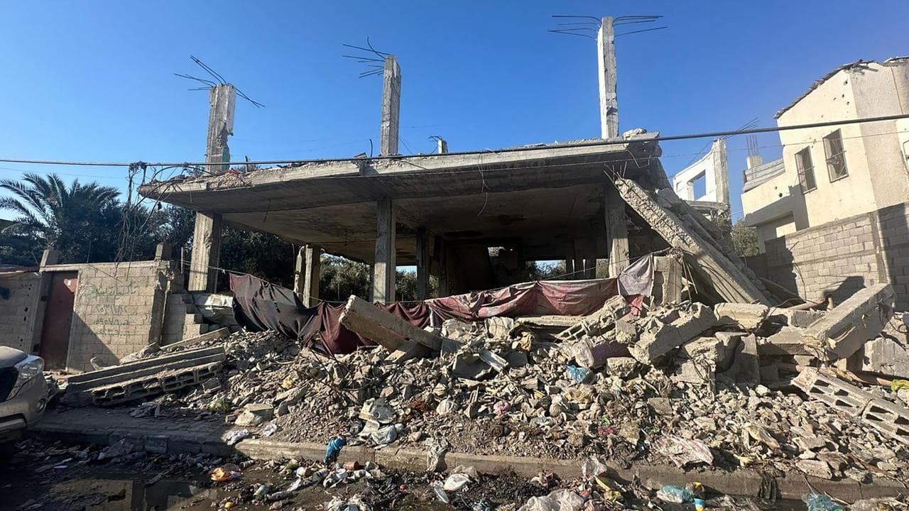 Damage in Gaza