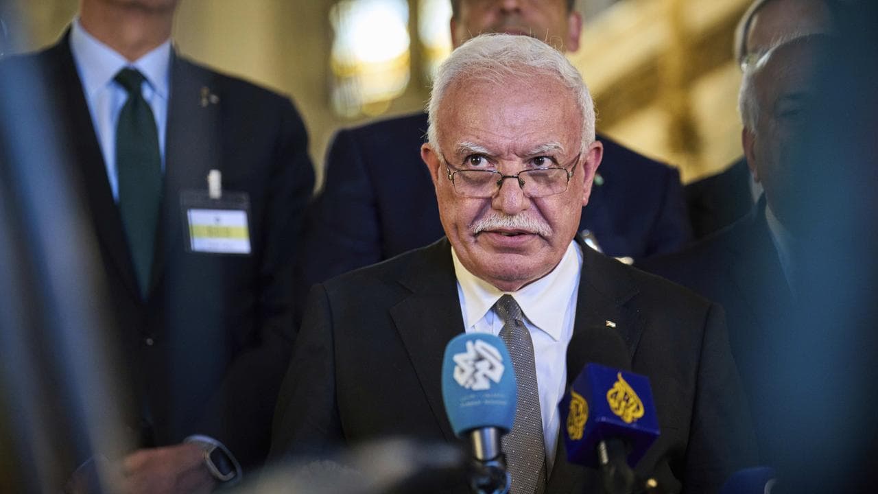 Palestinian foreign policy advisor Riad Malki