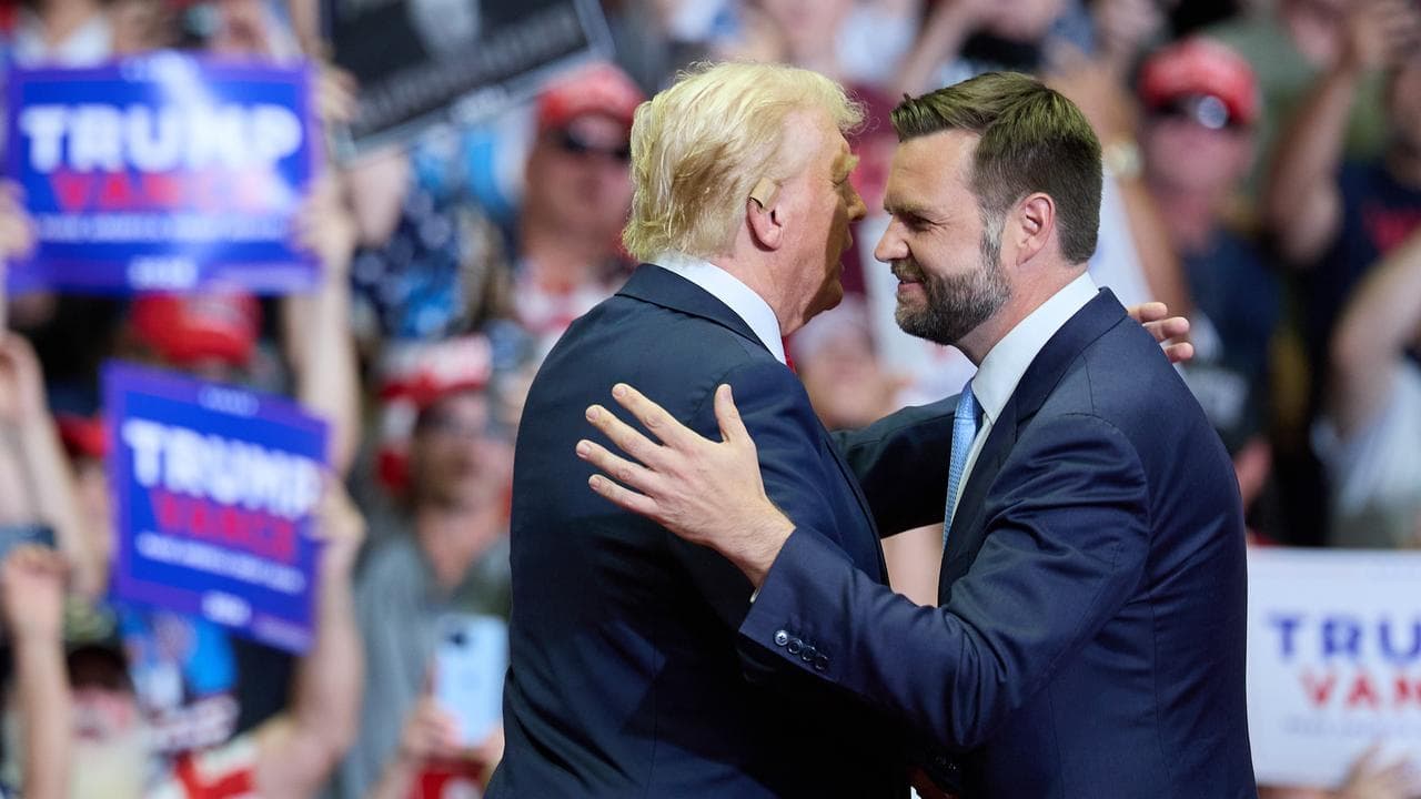 Donald Trump and JD Vance 