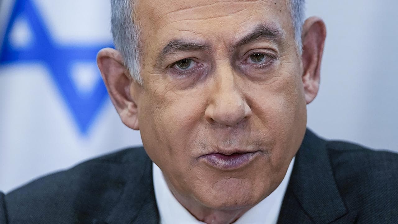 A file photo of Benjamin Netanyahu