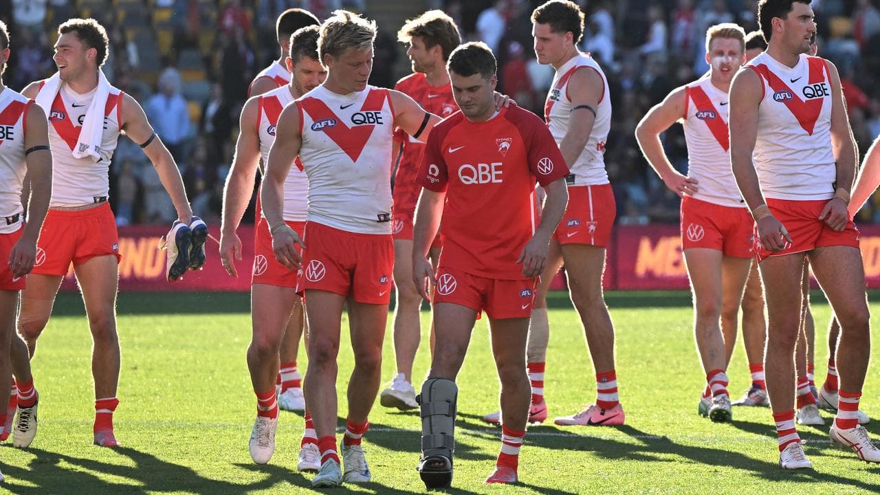 Isaac Heeney and Tom Papley.