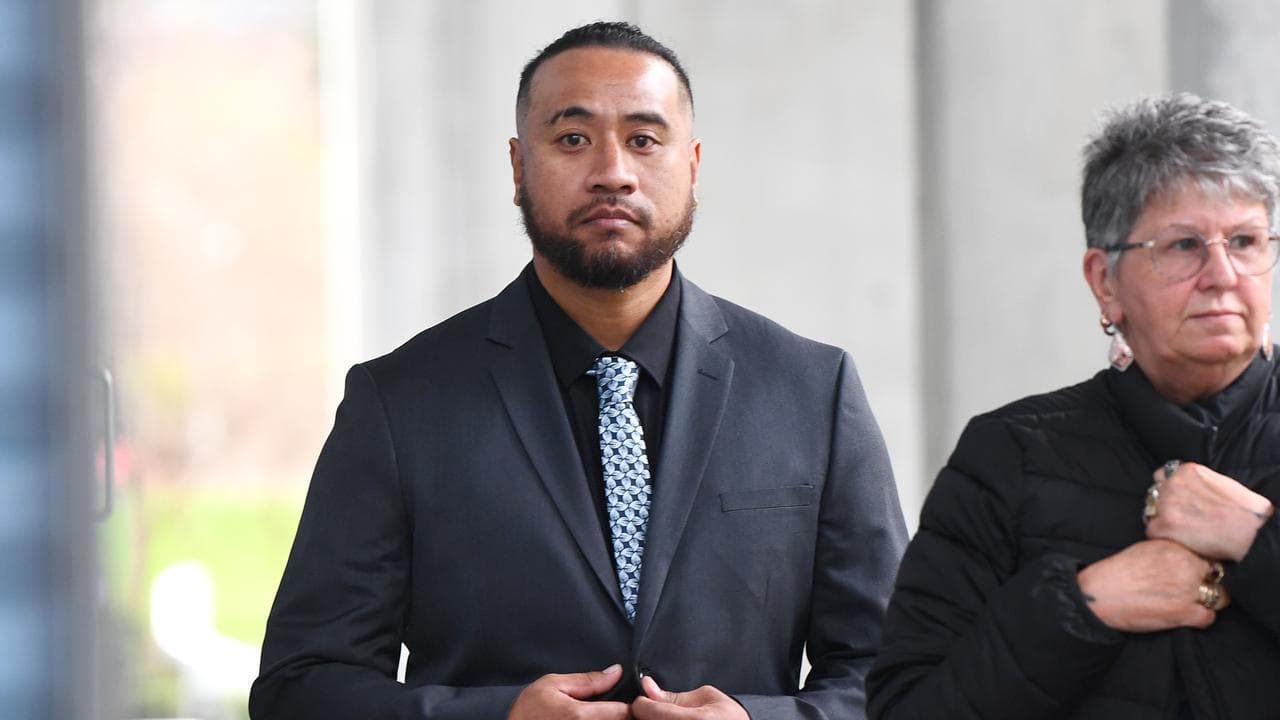 Benson Pauga leaves the Brisbane District Court