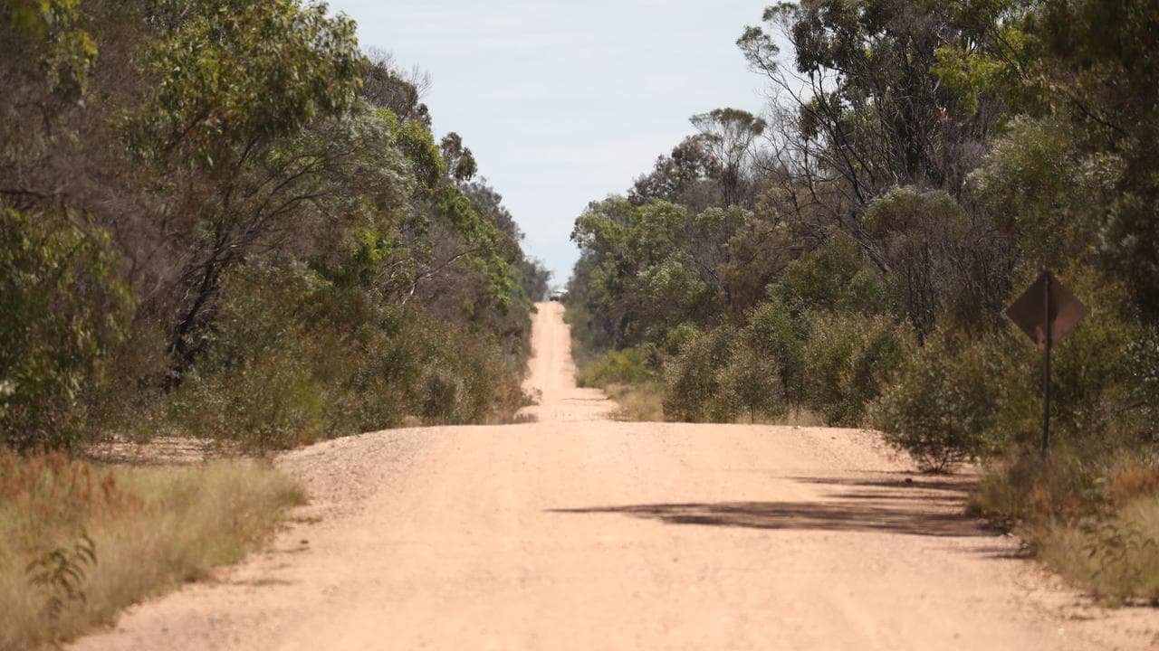 A dirt road in Wieambilla (file image)