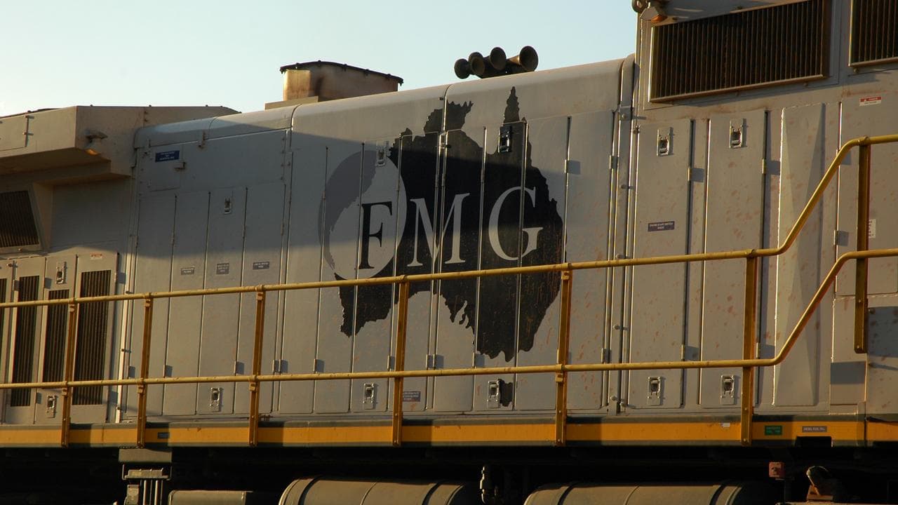A Fortescue Metals Group train (file image)