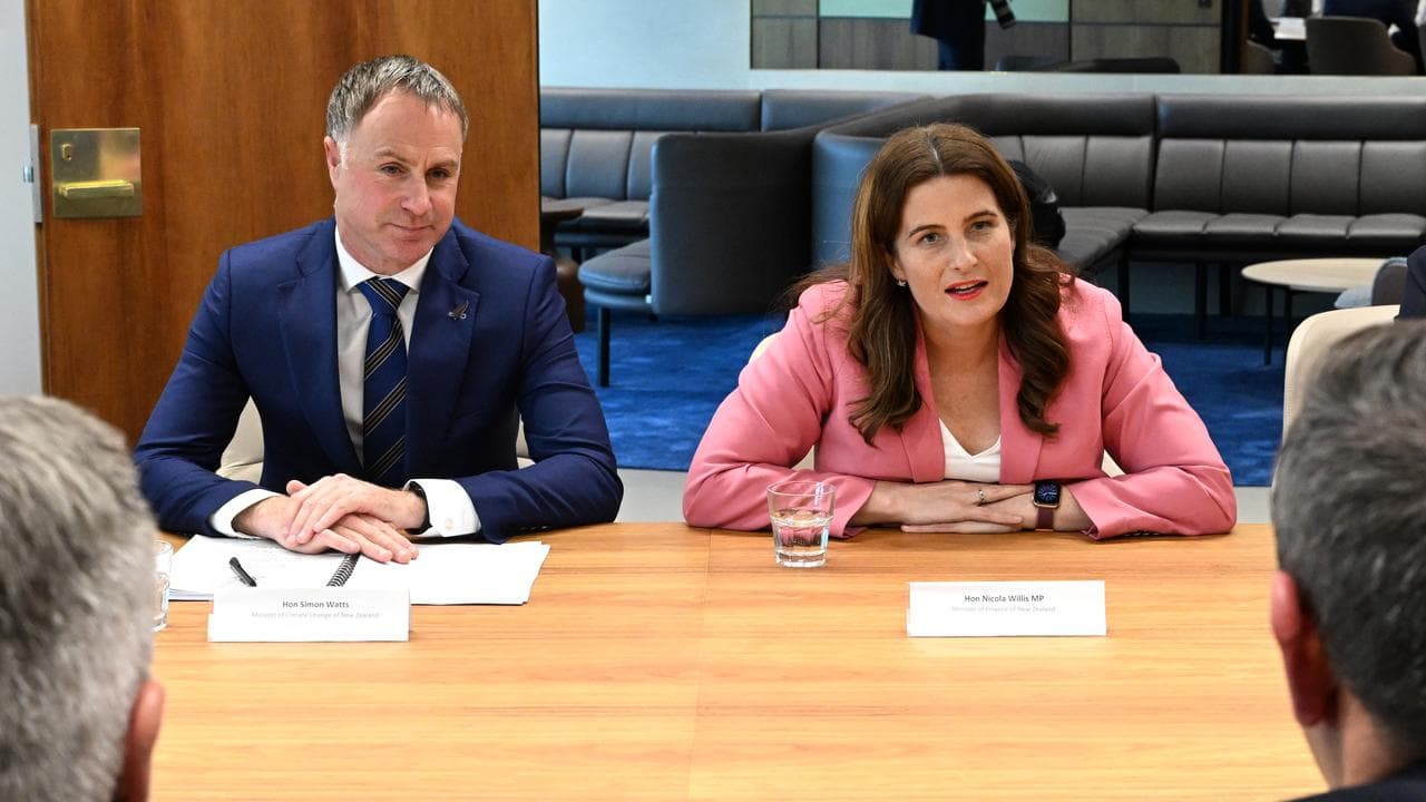 Simon Watts and Nicola Willis