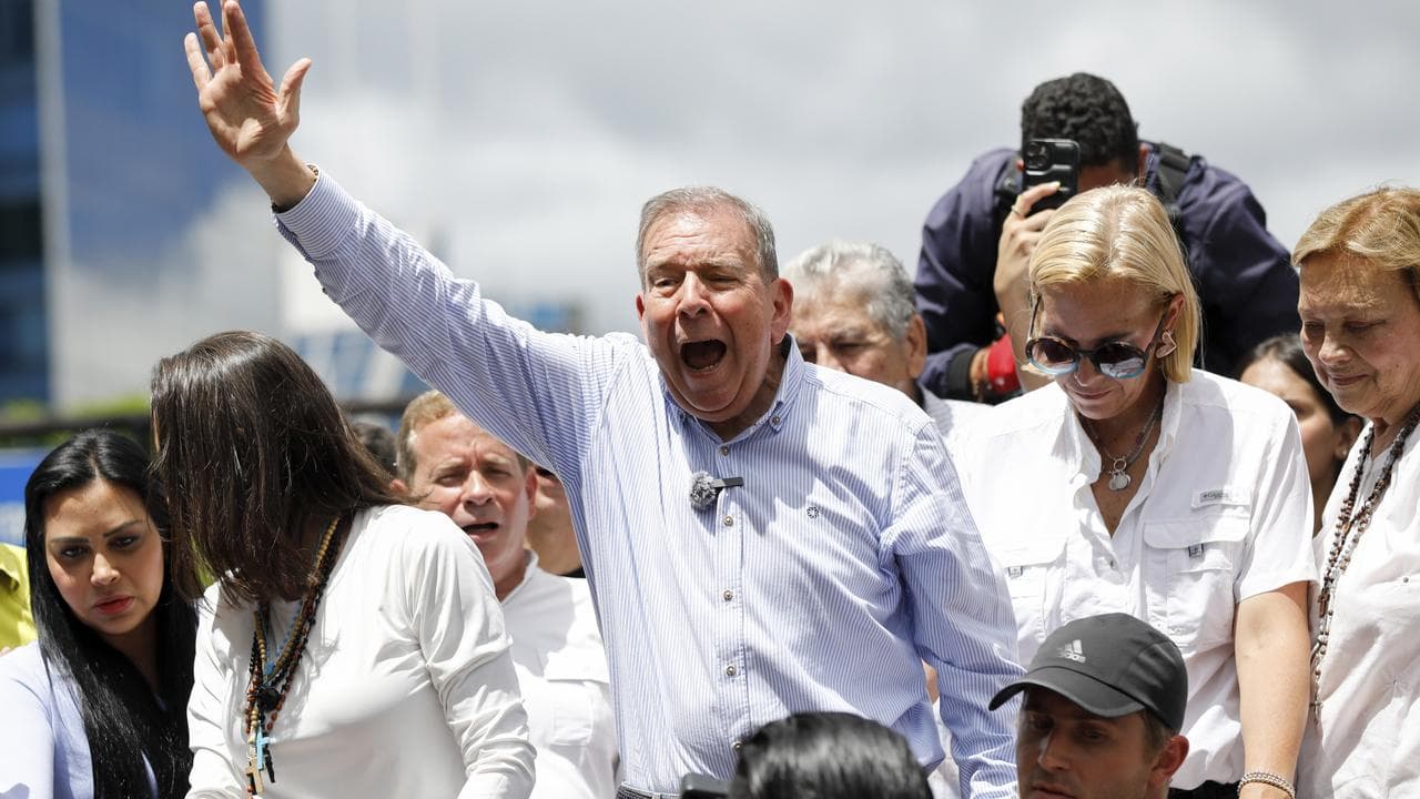 Venezuela's Opposition presidential candidate Edmundo Gonzalez