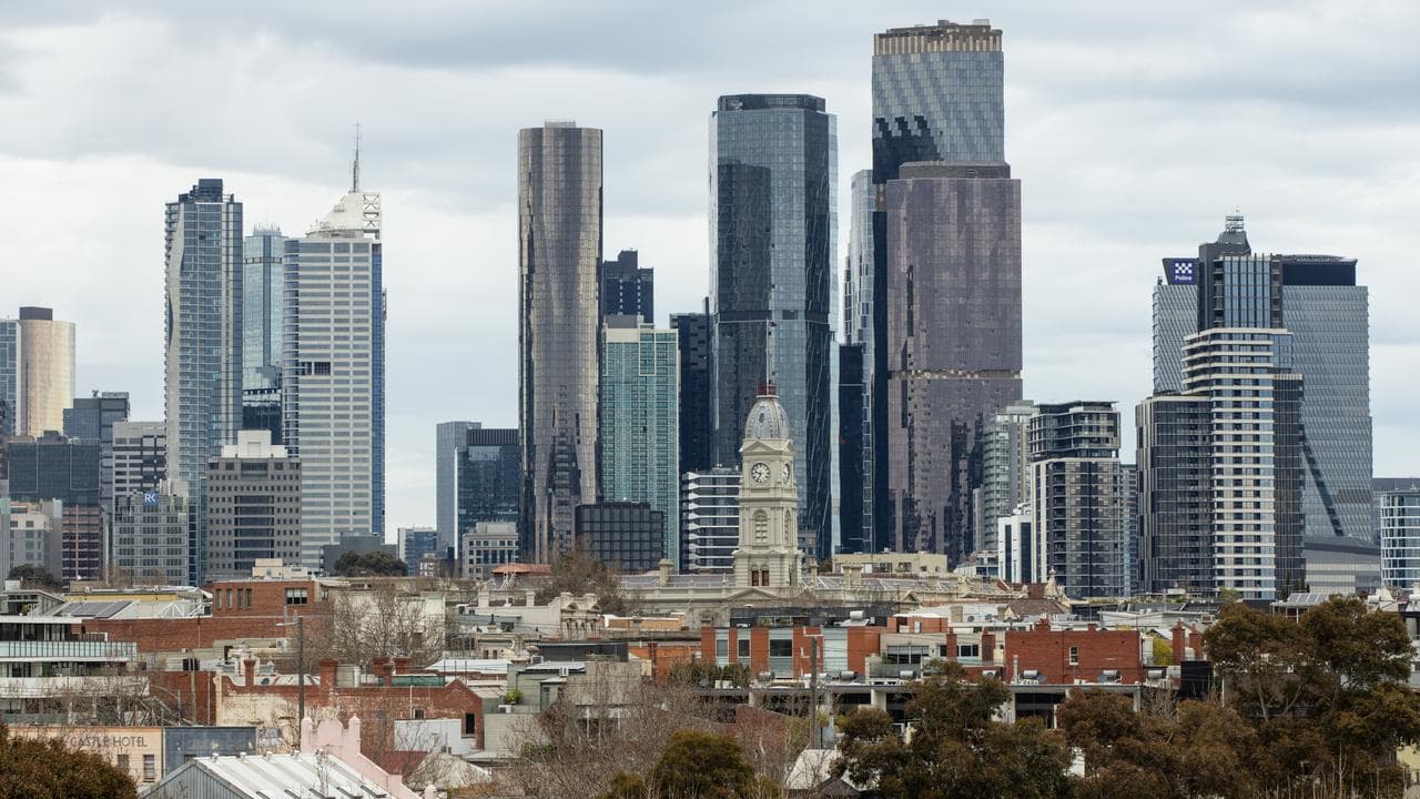 Melbourne's CBD (file image)