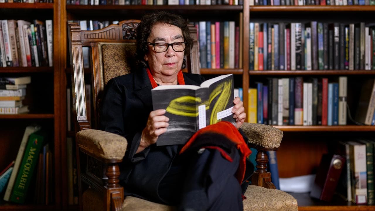 Alexis Wright at the 2024 Miles Franklin Literary Award announcement