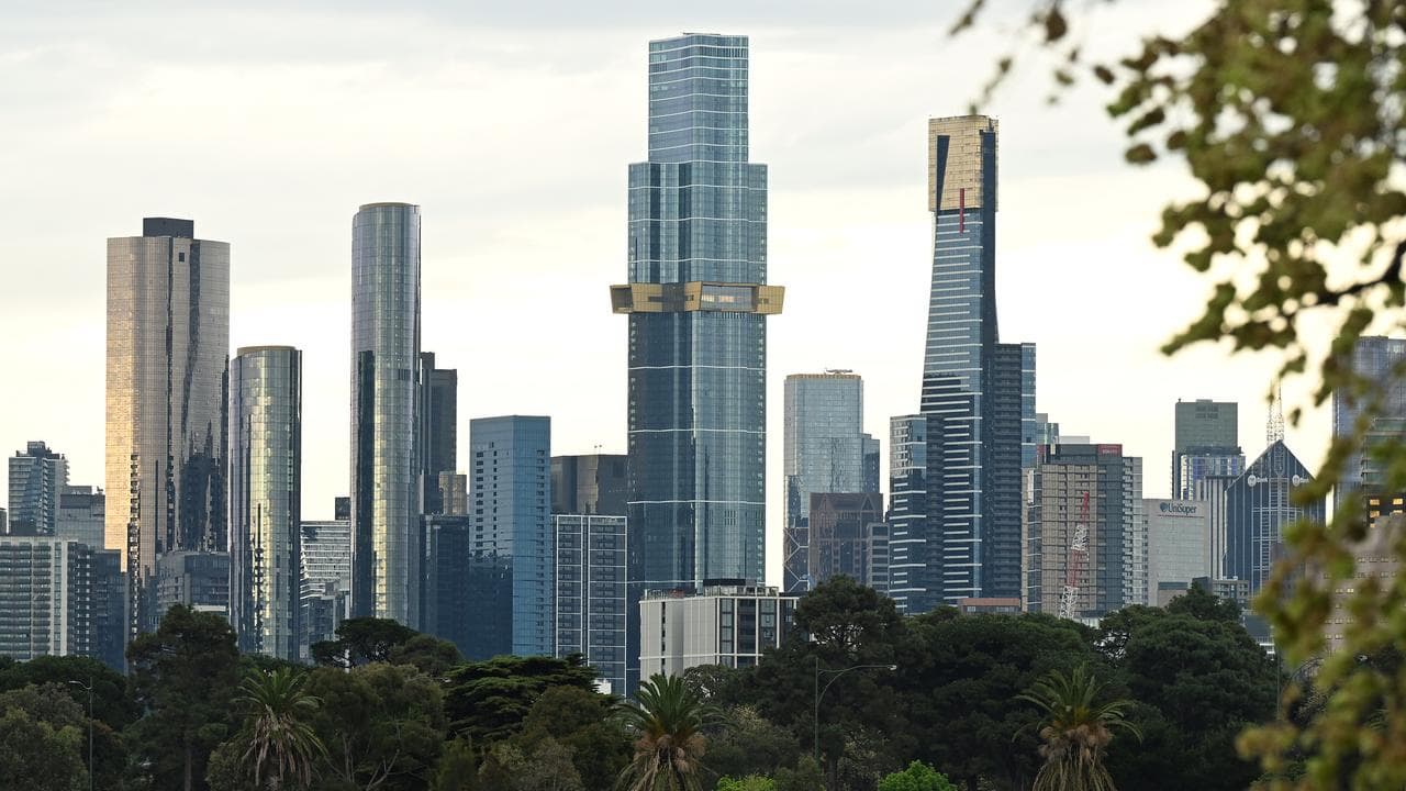 Melbourne's city skyline
