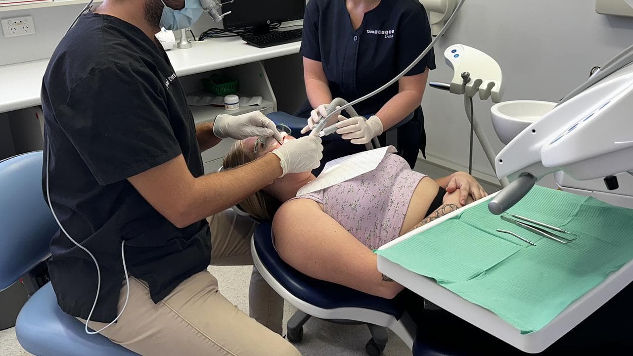 A person visits a dentist (file image)
