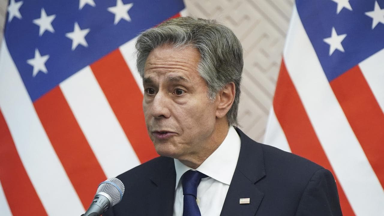 US Secretary of State Antony Blinken