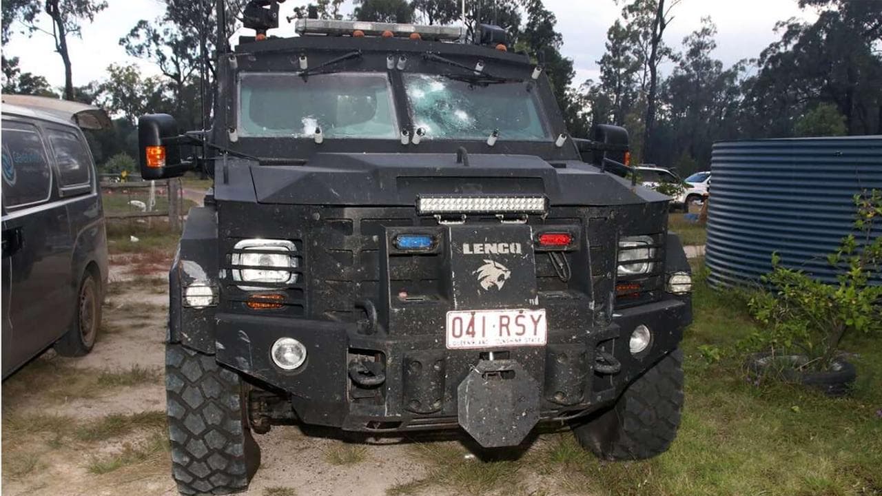 Lenco BearCat armoured vehicle (file image)