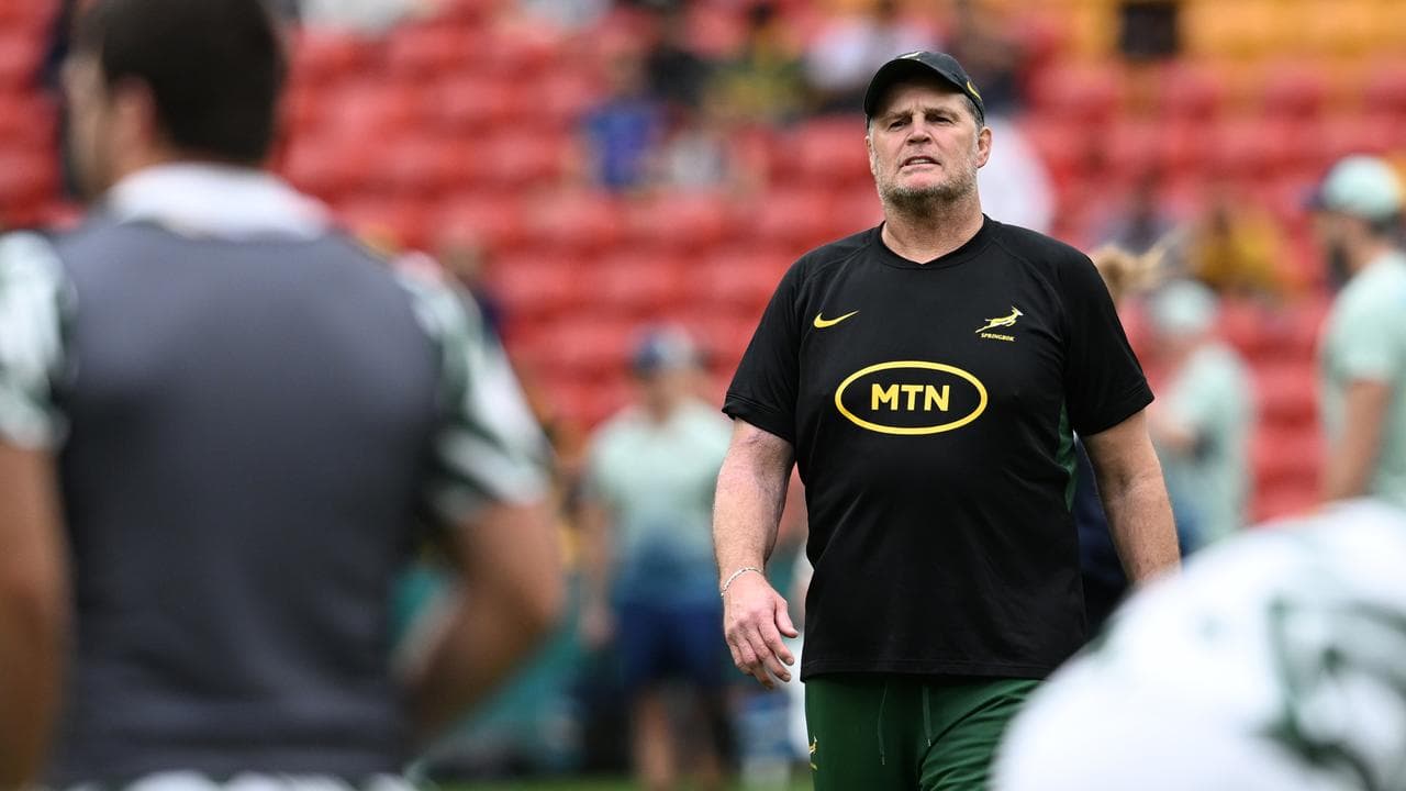 Springboks coach Rassie Erasmus.