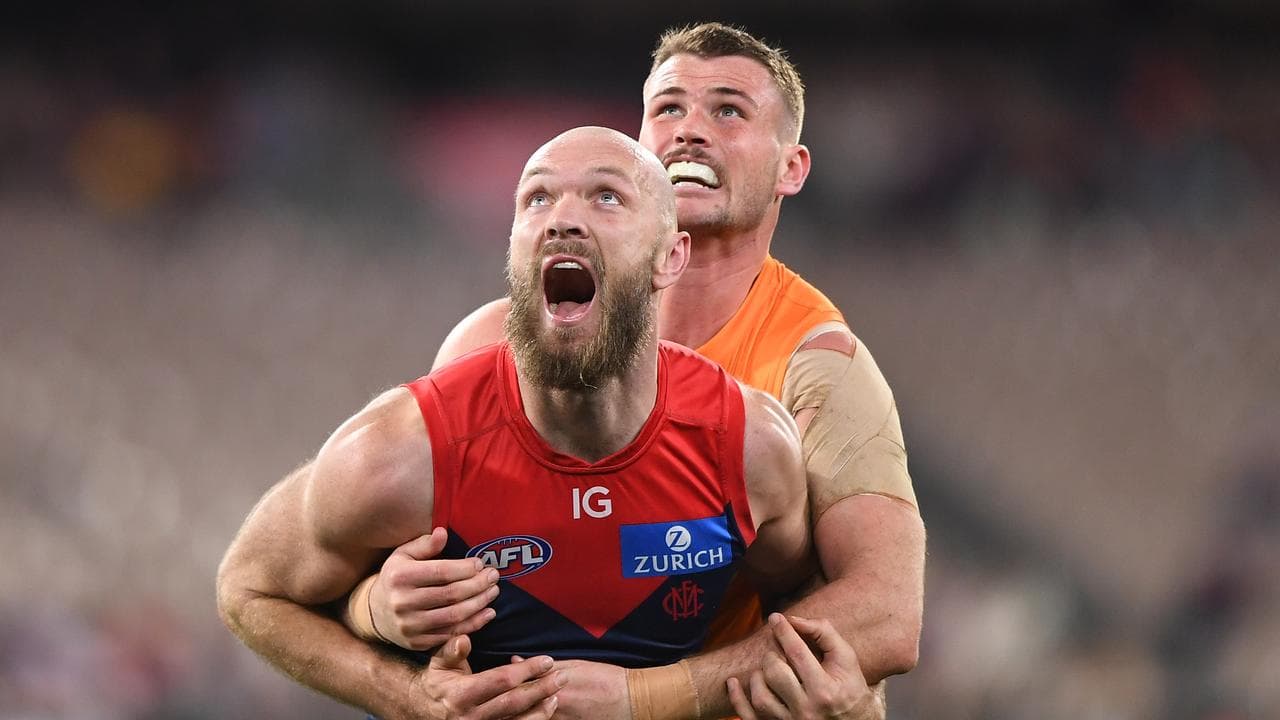 Max Gawn and Kieren Briggs.