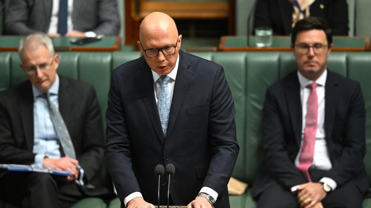 A file photo of Peter Dutton