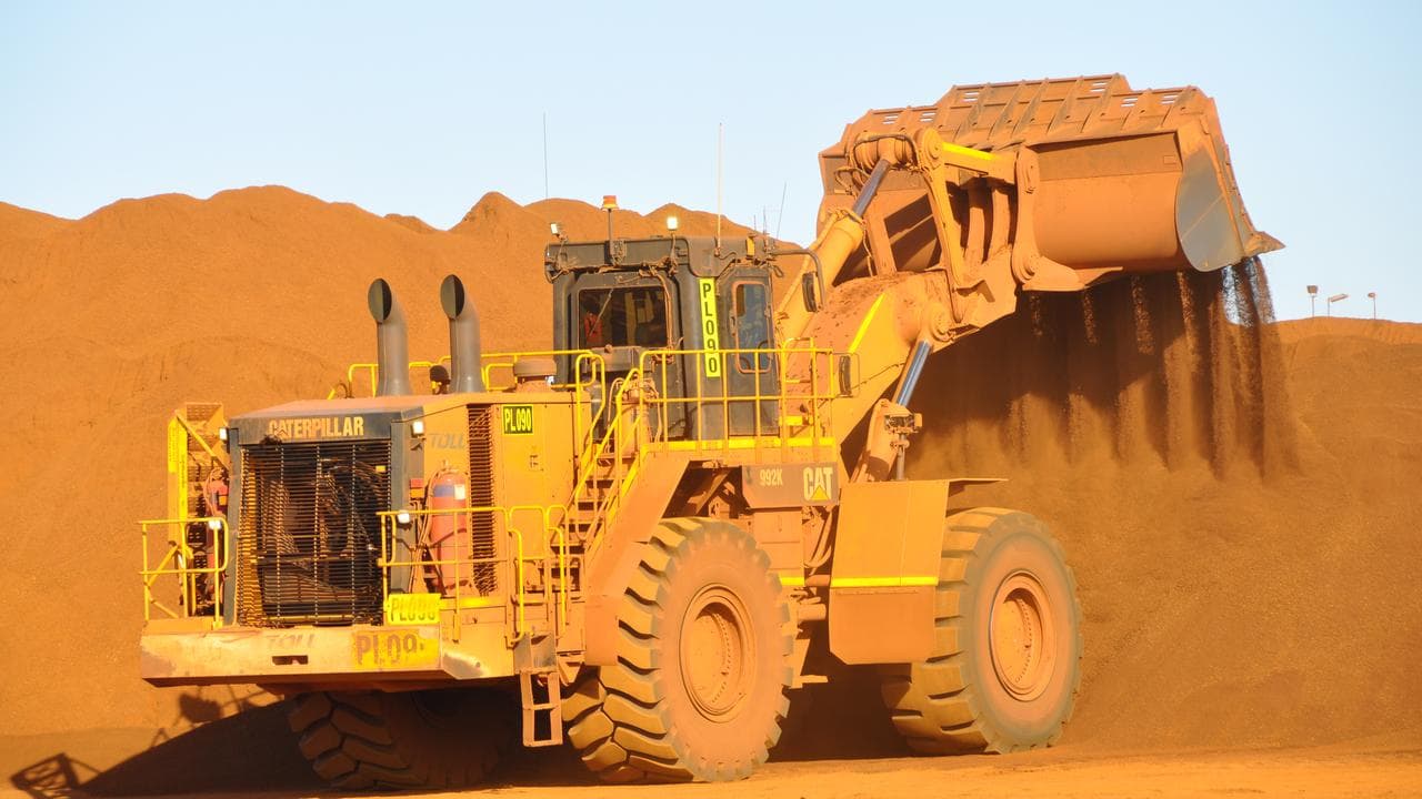 Fortescue's Christmas Creek iron ore operations (file image)